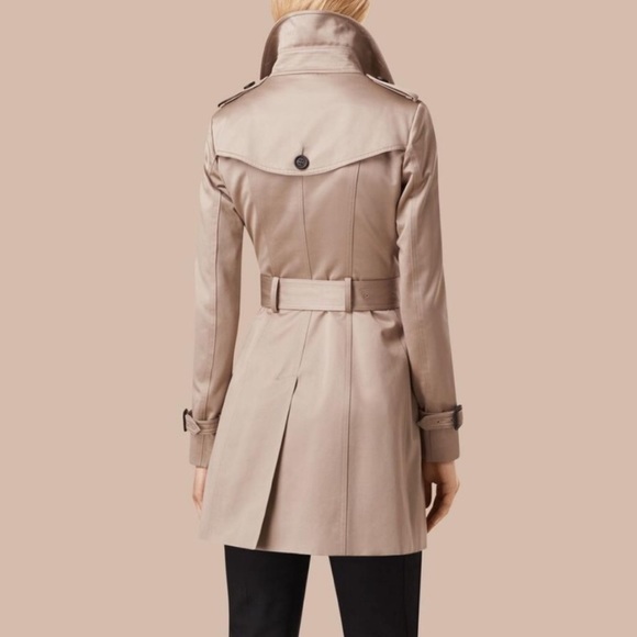 SOLD! Burberry Prorsum Cotton Sateen Trench Coat - Picture 2 of 7